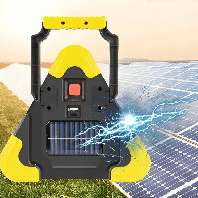 TILLFÄLLIGT 50% RABATT | RoadSafe™ | Solcellsdriven triangulär nödsignallampa - Aurora Stockholm