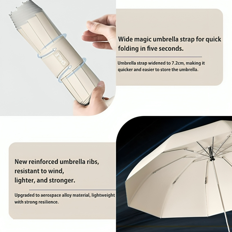 HookBrella™ | Automatiskt hopfällbart paraply med krok