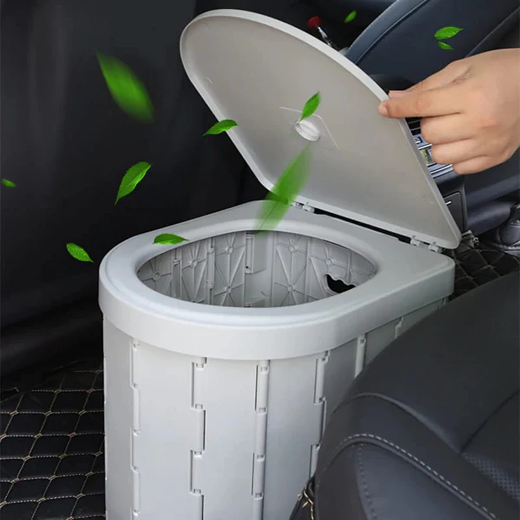 TILLFÄLLIGT 50% RABATT | QuickPotty™ | Bärbar hopfällbar utomhustoalett