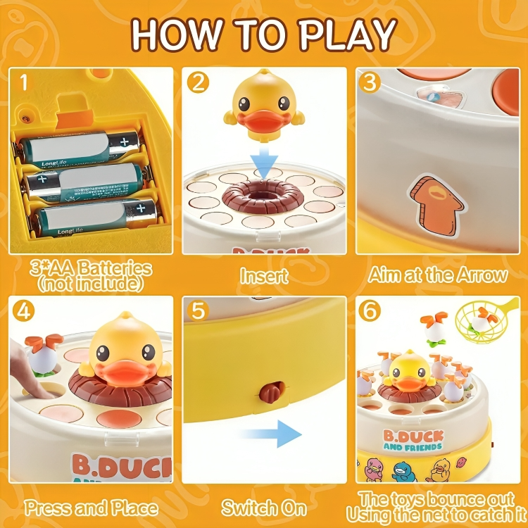 QuackQuest™ | Anka hoppa och fånga spel